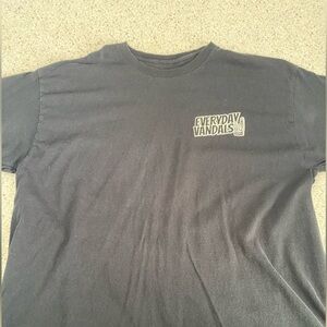 Everyday Vandals Shirt Black Size Large-XL worn